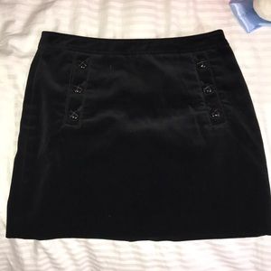 Velvet banana republic mini skirt